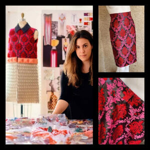 MARY KATRANTZOU PINCEL SKIRT